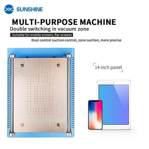 SUNSHINE S-918R 14 INCH work area for phone and tablet Heating Lcd Repair Separator Repair Machine - ORIWHIZ