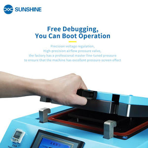 Sunshine S-959E LCD glass laminating machine edge screen oca glass laminator LCD Repair machine for samsung for iphone - ORIWHIZ