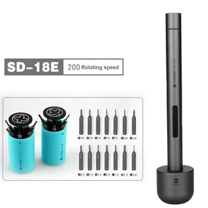 Sunshine SD-18E High Precision Electric Power Screwdriver Set Alloy Steel Mini Screwdriver Kit For Mobile Phone Repair - ORIWHIZ