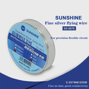 SUNSHINE SS-007E Flying Line Jump Wire 0.007mm For Mobile Phone CPU Fingerprint Touch Dedicated Repair Flying Line - ORIWHIZ