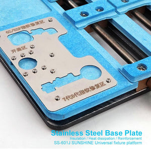 SUNSHINE SS-601J Universal Fixture platform Double Bearing Stable For IPhone PCB Mainboard BGA Repair Fixture Soldering Tool - ORIWHIZ