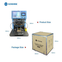 SUNSHINE SS-914A Mobile Phone Pulse Press Lcd And Touch Green Flex Cable Repair Machine - ORIWHIZ