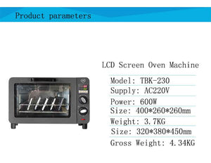 TBK-230 Mini Electric Heating Air Blow Roaster LCD Screen Oven Machine For Mobile phone Repair - ORIWHIZ