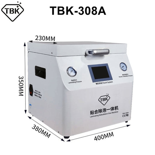 TBK 308A Vacuum Pump Laminating LCD Screen 15inch OCA Lamination Machine With Bubble Remover - ORIWHIZ