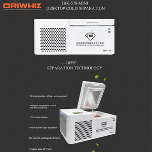 TBK 578 LCD freezing Separator Separating machine 800W -185 degree Phone Screen Rapid Separation Disassemble Repair Tools - Oriwhiz Replace Parts