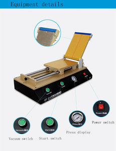 TBK-766 12" Automatic Film Laminating Machine Polarizing Protective Film OCA Laminating Machine for iPad Tablet LCD Repair - ORIWHIZ