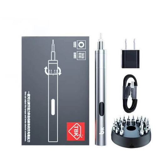 TBK BK-008 Precision Electric Screwdriver Mobile Phone Repair for iPhone iPad Samsung - ORIWHIZ