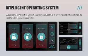 The NA-AUTO1 LCD Laminaning bubble remove all in ine machine For Curved Screen integrated Machine - ORIWHIZ
