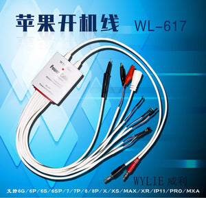 WL-617 Power On Cable DC Power Control Battery Test Cable iBoot Box For iPhone 6G/6S/7G/8G/8P/X/ XS/XS MAX/XR/11/11Pro/11Pro Max - ORIWHIZ