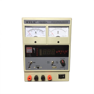 WYLIE 1503D+ Test Regulated Power Supply DC Power Supply 220V 15V 3A For phone computer repair - ORIWHIZ