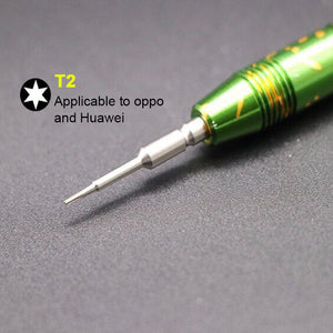 WYLIE-831 S2 Alloy screwdriver aluminum handle high-precision for mobile phone repair - ORIWHIZ