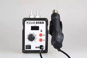 WYLIE 858D Hot Air Gun Rapid Heating Rework Station Temperature Adjustable Repair Desoldering Blower Heat Gun - ORIWHIZ