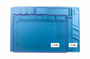 WYLIE High temperature silicone pad Blue desk pad for maintenance platform for welding repair station tool silica gel mat - ORIWHIZ