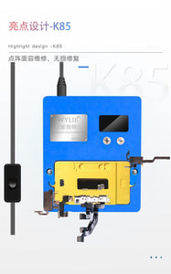 WYLIE K85 intelligent disassembly and welding table mainboard laminated face dot matrix glass repair camera - ORIWHIZ