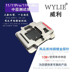 WYLIE Motherboard Middle layer Test stand Needle plate Function Testing For iPhone X XS MAX 11 PRO Cell phone Maintenance - ORIWHIZ