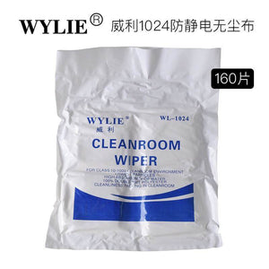 WYLIE WL-1024 Anti-static Cleanroom Wiper Non Dust Cloth Dust Free Paper Phone Camera LCD Glass Screen Repair Tool Clean Cloth kit - ORIWHIZ