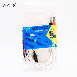 Wylie WL-647 Service Dedicated Power Cable Test Boot Cable Regulated DC Power Supply For IPhone 4/5/6/6s/7/8/X XS XS MAX XR 11PM - ORIWHIZ