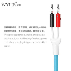 WYLIE WL-648 IPad Pro 10.5/12.9 Repair Control Line For IPad Power Supply Test Cable Tablet Boot Device For IPad MINI/Air - ORIWHIZ